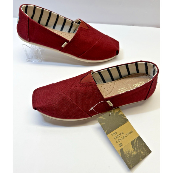 Toms Shoes - TOMS Classic Black Cherry Heritage Canvas Women's Size 9 New With Box